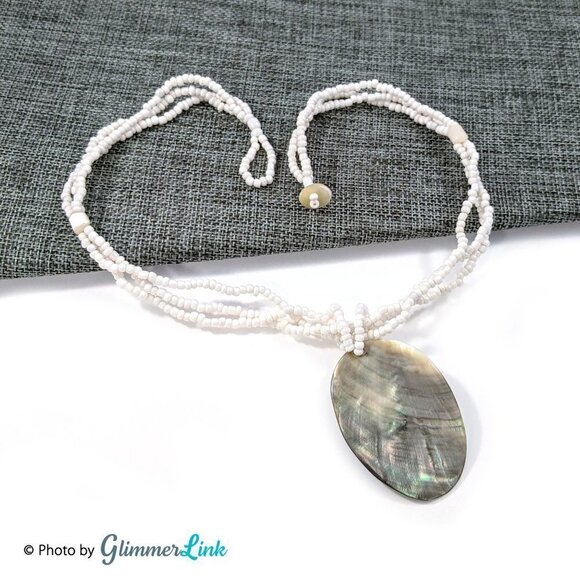 Gift From Hawaii Jewelry - NWOT Hawaii Genuine Shell Triple Strand Necklace